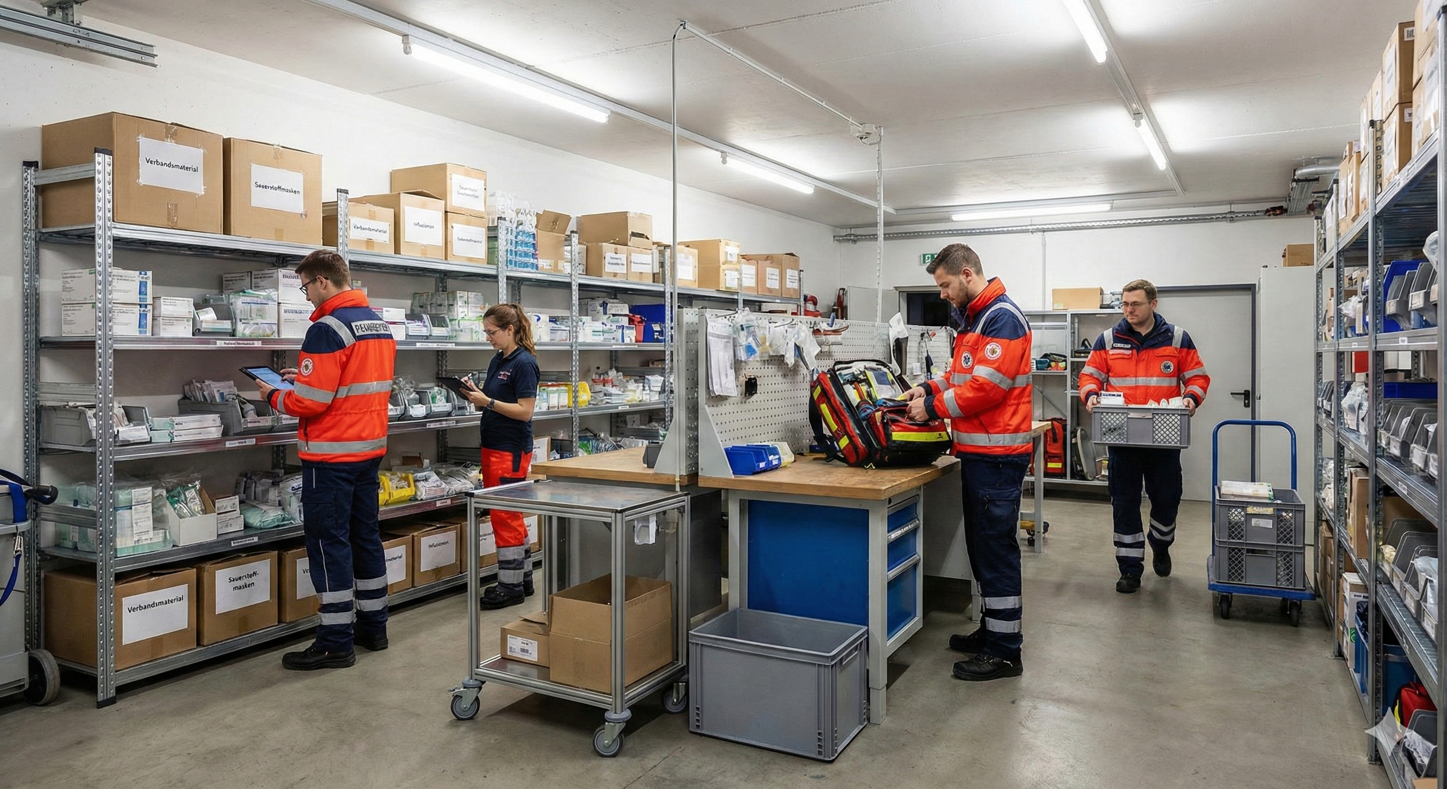 Screenshot of the rescue.Inv inventory management application